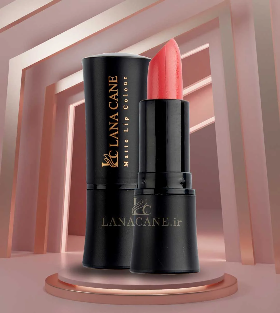 رژ لب جامد لاناکین مدل MATT LIP COLOUR شماره 309