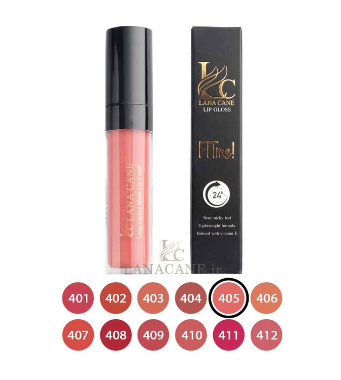 رژ لب مایع لاناکین شماره 405