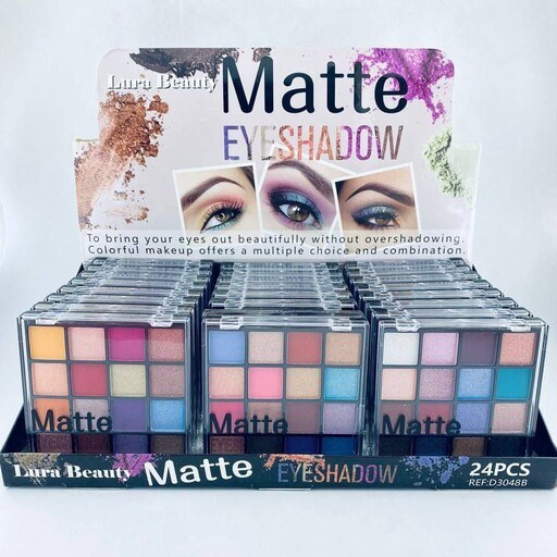 پالت سایه ۱۶ رنگ لورا بیوتی