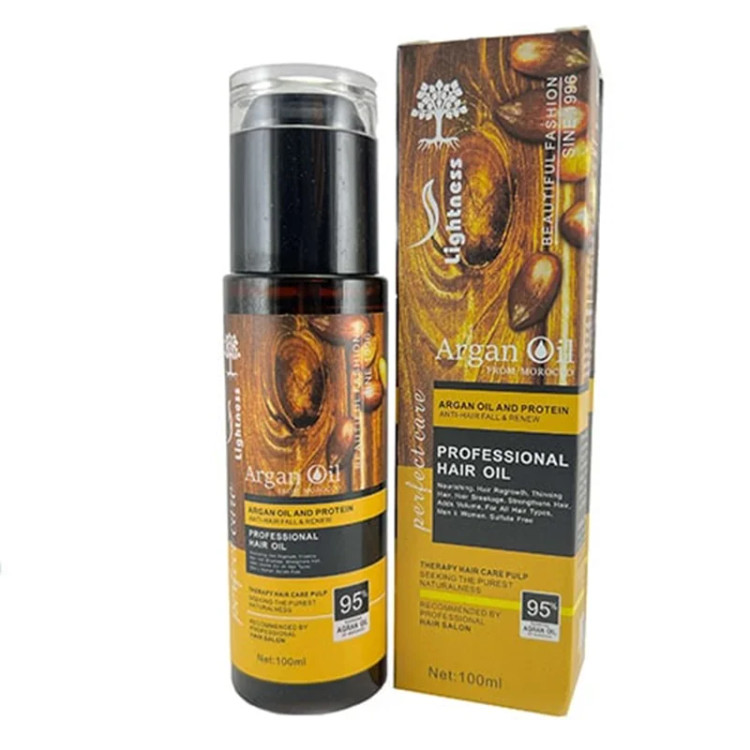 روغن مو آرگان اصل لایتنس